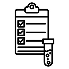 Test Result Vector Icon