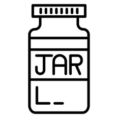 Jar Vector Icon