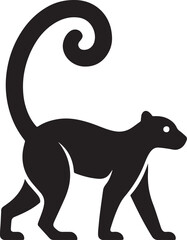 a lemur vector