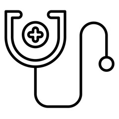 Stethoscope Vector Icon