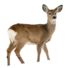 Fototapeta premium Deer isolated on transparent background