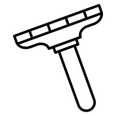 Rotating Brush Vector Icon