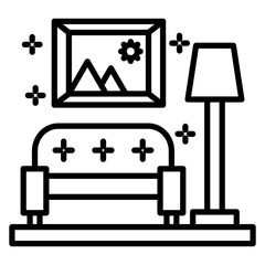 Interior Vector Icon