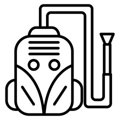 Pressure Washer Vector Icon