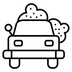 Car Wash Vector Icon
