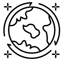 World Vector Icon