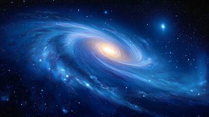 Obraz premium Starry sky and Milky Way night scene background