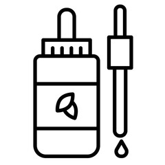 Vape Liquid Vector Icon
