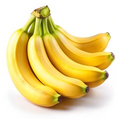 bananas isolated on white background