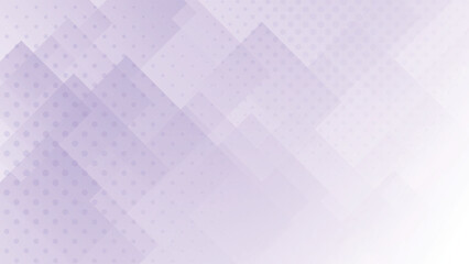 Minimal abstract background in soft purple tones featuring overlapping geometric shapes and dotted patterns ideal for modern design and presentation use
