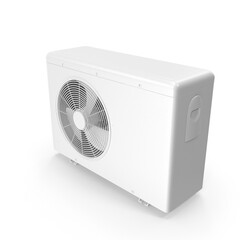 Fototapeta premium Air Conditioner isolated on transparent background