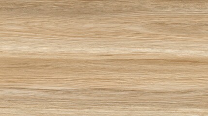 Beige light brown oak wood texture background with natural parallel grain patterns, warm organic surface detail for design applications.