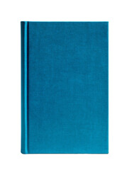 Fototapeta premium [Transparent Background PNG]Teal Hard Cover Book Mockup