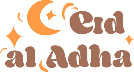 Eid la Adha lettering