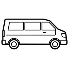 Vintage car automobile icon illustration