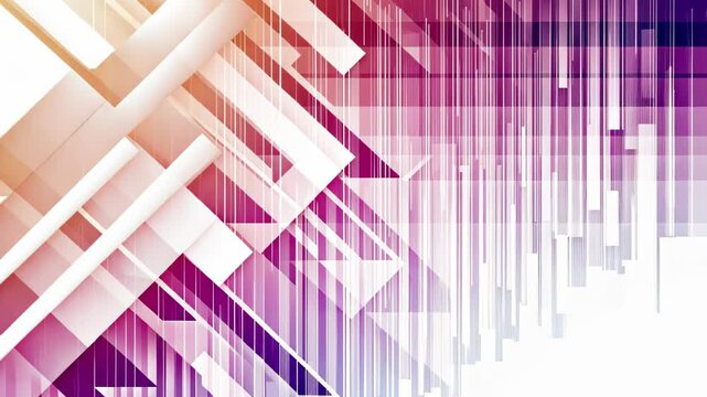 Abstract geometric shapes, vibrant colors, digital art, background design, suitable for website headers or presentations