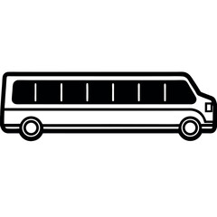 Vintage red double decker London bus public transport vector illustration