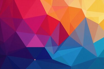 Abstract geometric shapes, vibrant color gradient, continuous design, shapes, geometric pattern