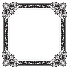 Timeless Decorative Geometric Look with Ornamental Frames