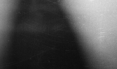 Grainy gradient background, grey black white monochrome abstract noise texture banner backdrop design