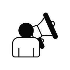 Customer Marketing Vector icon