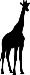 silhouette of a Giraffe