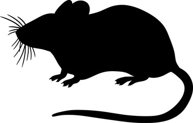 silhouette of a Rat