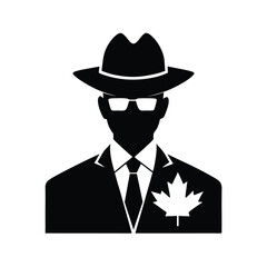 Canadian Secret Agent Icon