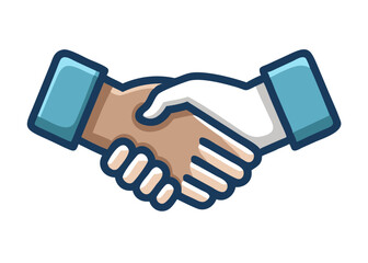 Hand shake logo icon