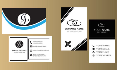 Business Card Design Creative Modern Unique Professional Business Template.