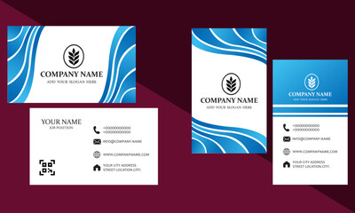 Business Card Design Creative Modern Unique Professional Business Template.
