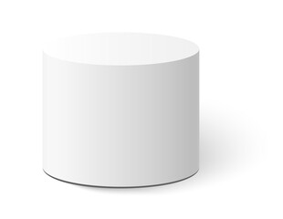 Png elegant podium on transparent background. Minimal 3D pedestal for product or cosmetic presentation. Modern platform mockup for advertising, beauty, or fashion showcase.