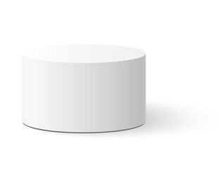 Png elegant podium on transparent background. Minimal 3D pedestal for product or cosmetic presentation. Modern platform mockup for advertising, beauty, or fashion showcase.