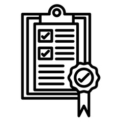 Quality Control Vector Icon