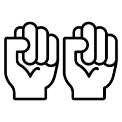 Human Rights Vector Icon