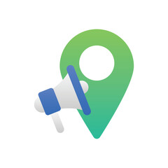 Proximity Marketing Vector icon