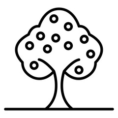 Orchard Vector Icon