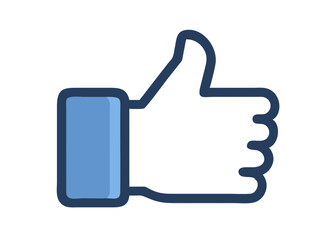 Fototapeta premium Like icon. Thumbs up