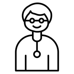 Senior Vector Icon