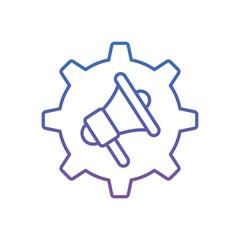 Marketing Automation Vector icon