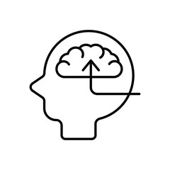 Neuromarketing Vector icon