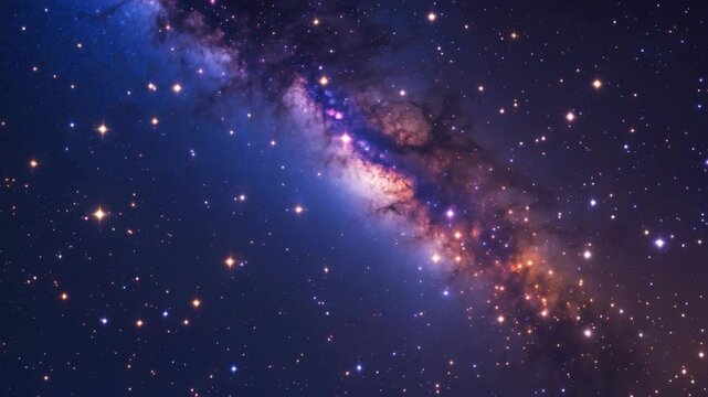 Milky Way stars captured in a mosaic of images taken via my telescope and processed in Photoshop