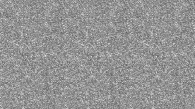 visual effect mimicking TV static interference with a flickering screen due to a lack of channel signal reception
