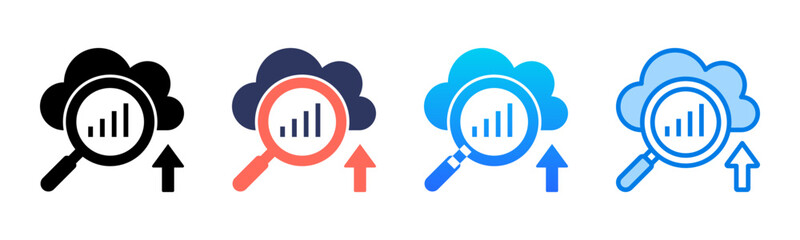 Forecast icon sheet multiple style collection