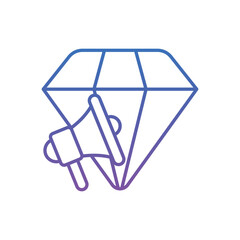 Brand Marketing Vector icon