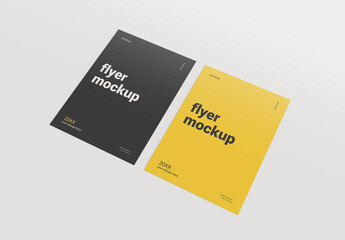 A4 Flyer Mockup