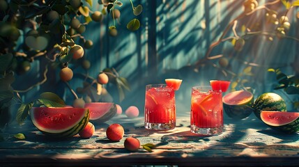 watermelon juice