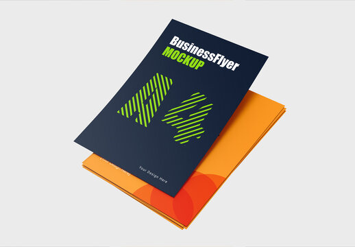 Business Flyer Mockup