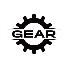 Gear Logo - Modern vector illustration, creative design asset, scalable and editable, ideal for branding, marketing, and digital projects.