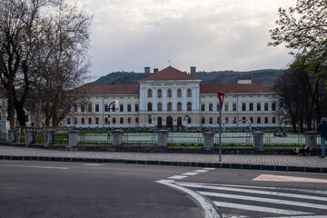 Obraz premium Bustul lui Andrei Saguna, Brasov, Romania